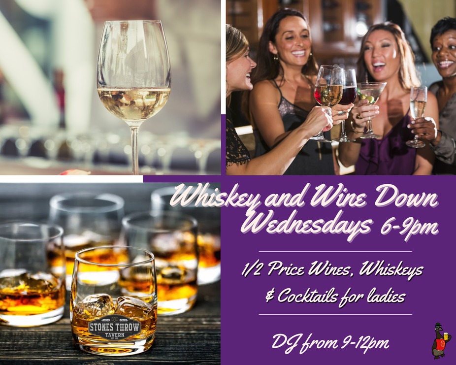 Whiskey, Wine down Wednesday event photo