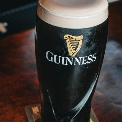 Guinness beer.