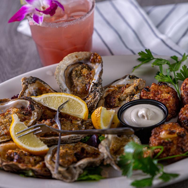 Baked Garlic Parmesan Oysters photo