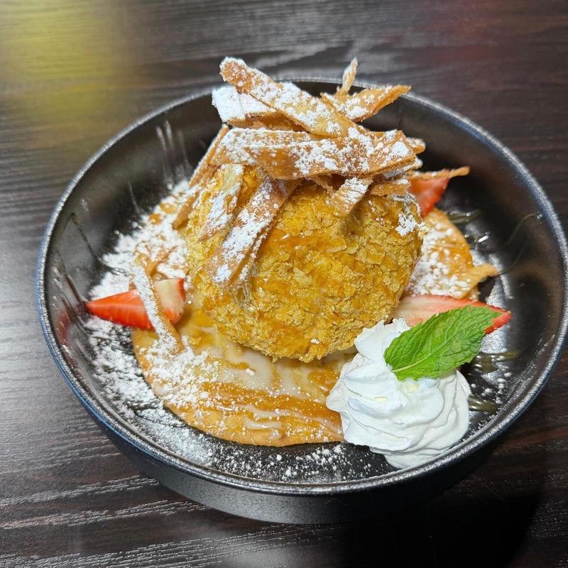 menu item 53 of 75, Deep Fried Ice Cream