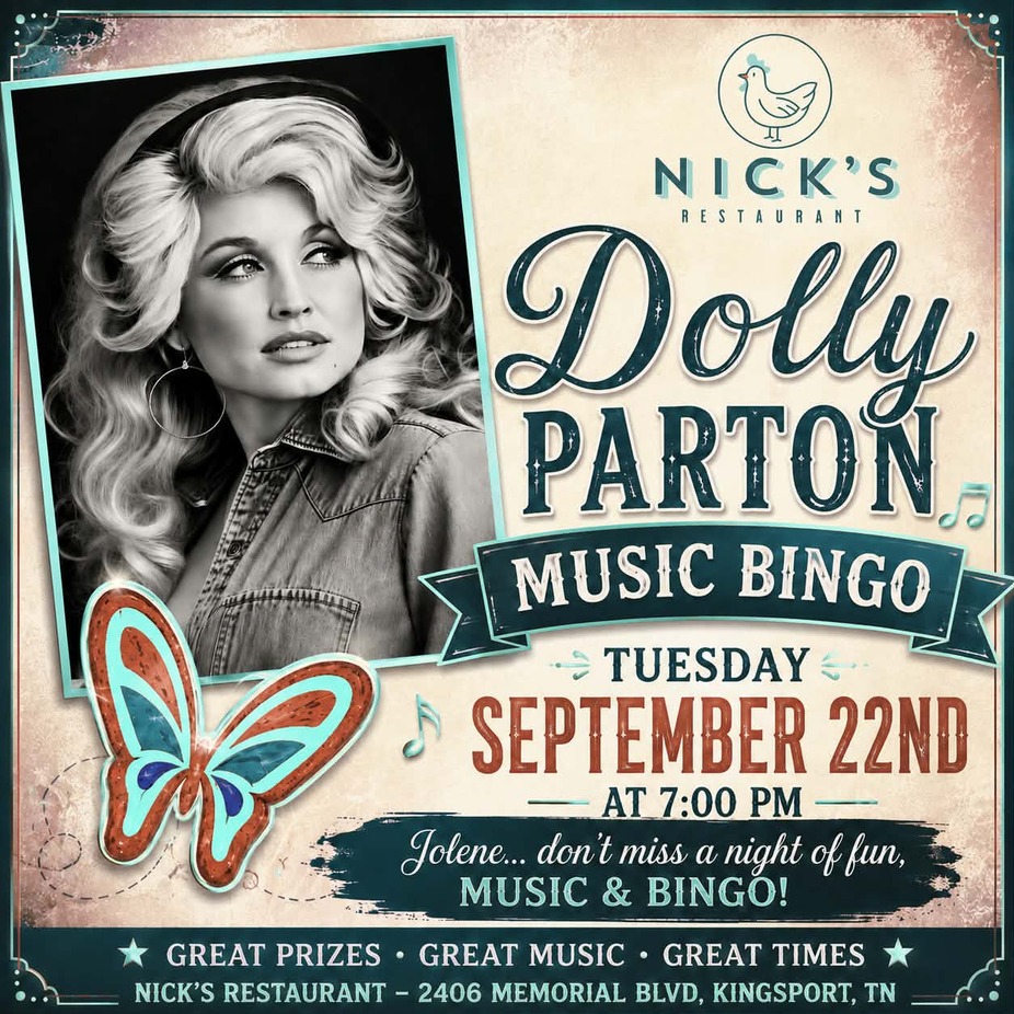Dolly Parton Music Bingo event photo