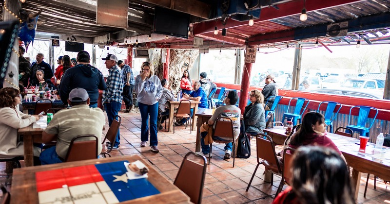 Interior, dining area