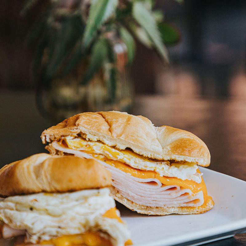 Turkey, Egg & Cheese Croissant photo