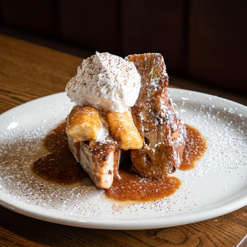 chocolate chip bread pudding photo