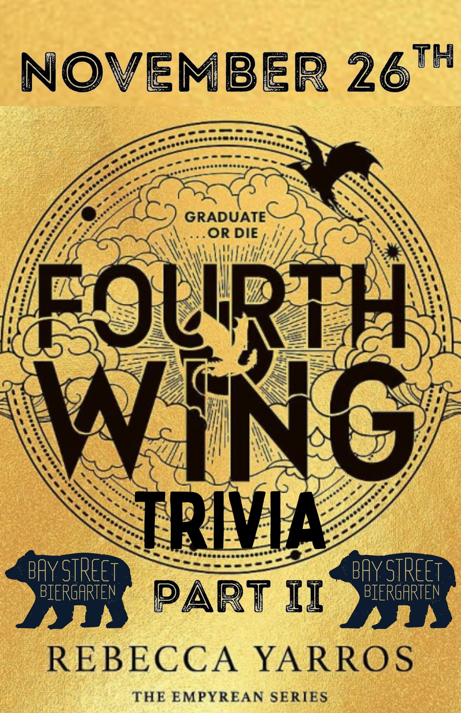 Fourth Wing Trivia II event photo