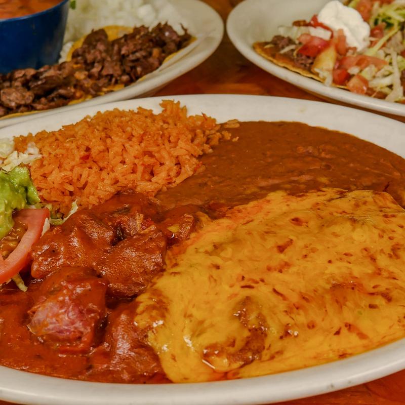 menu item 2 of 5, #7 Enchilada Plate