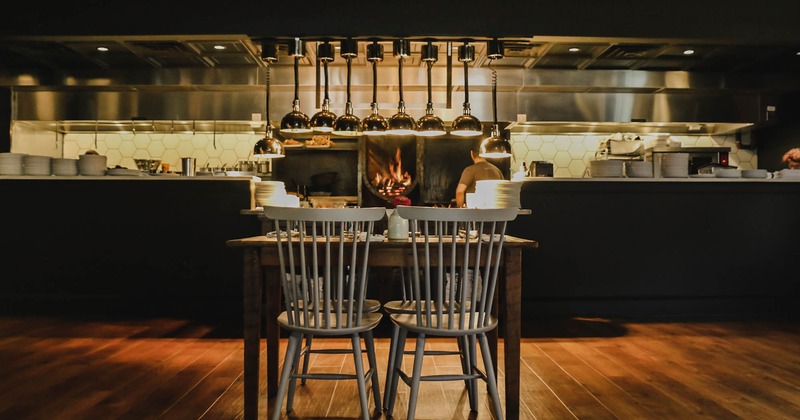 Interior, dining room