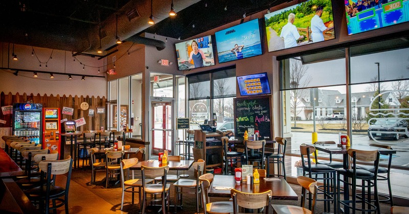 Interior, dining area