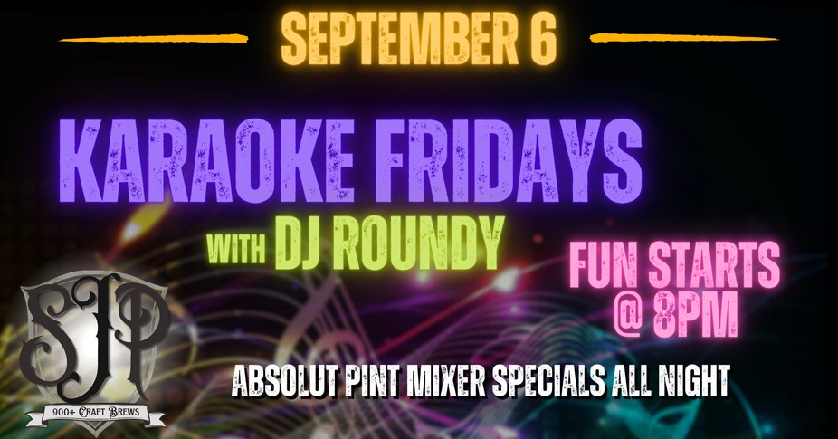 Karaoke Fridays w/ DJ Roundy - Back to School Edition event photo