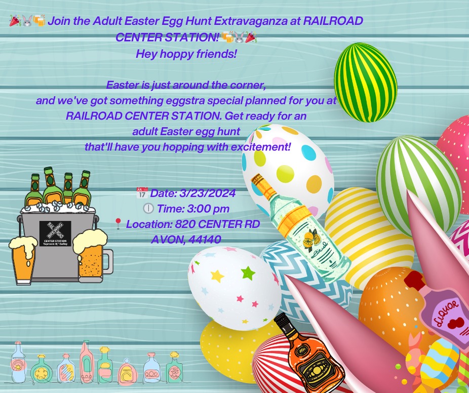 Adult Easter Egg Hunt Extravaganza event photo