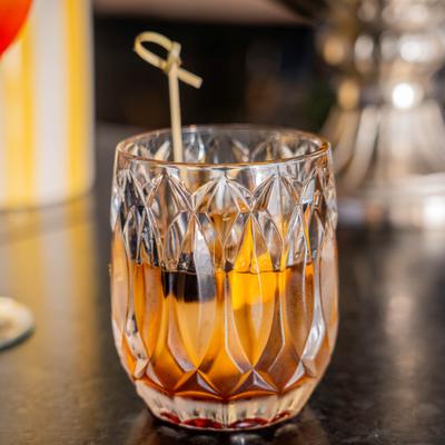 A served cocktail.