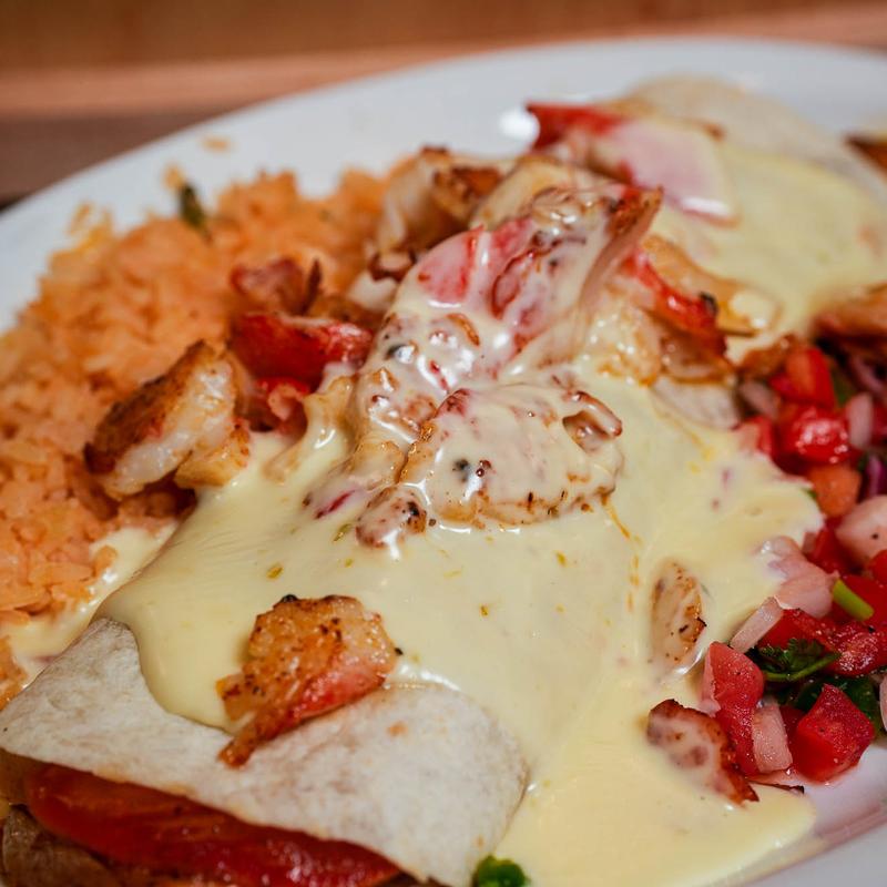 menu item 18 of 23, Seafood Burrito