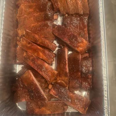 Rib tray.