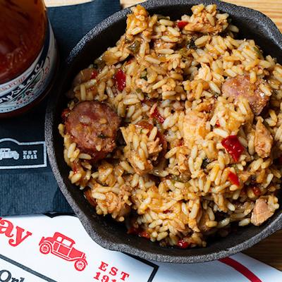 Parkway's Famous Chicken and Sausage Jambalaya photo