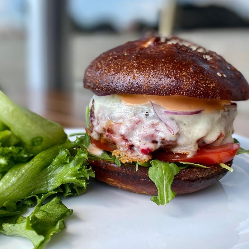 Red Bean & Quinoa Burger (V) photo