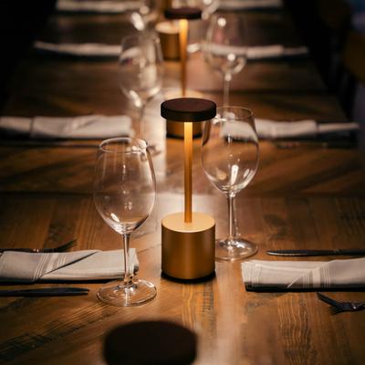 A table set for dining.