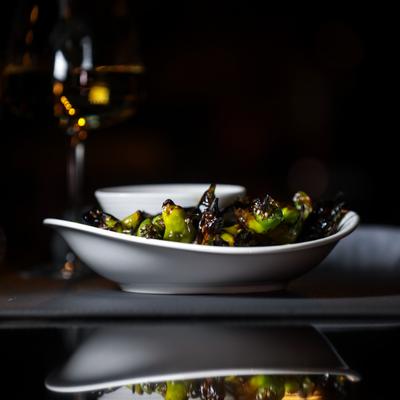 Woodfired Shishito peppers