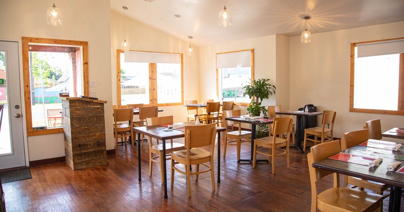 Interior, seating area