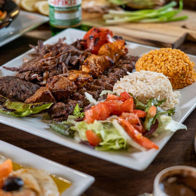 menu item 7 of 16, *Mixed Grill