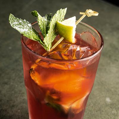 Bacardi rasberry mojito