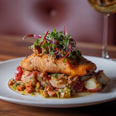 Grilled Scottish Salmon