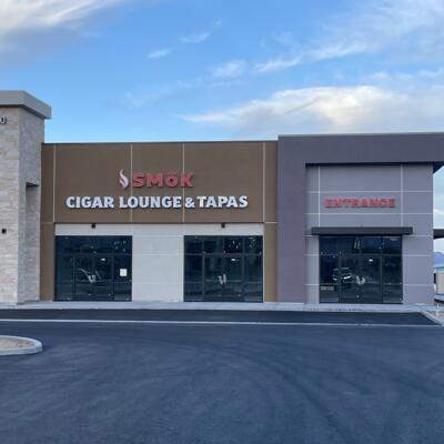 Smok Cigar Lounge building exterior.