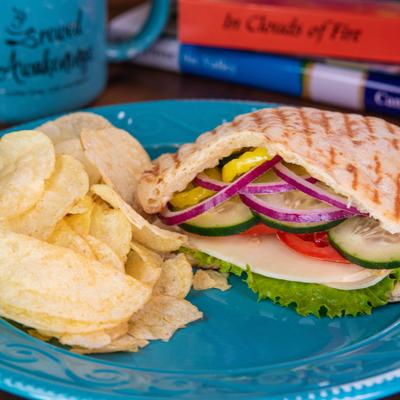 The vegetariano sandwich.