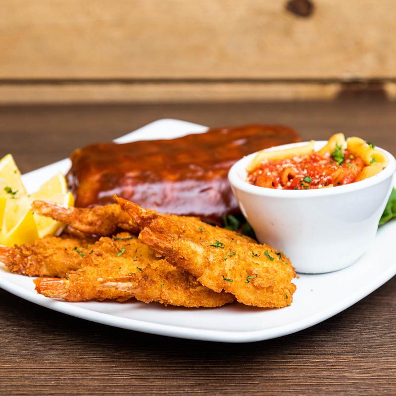 Rib & Shrimp Dinner photo