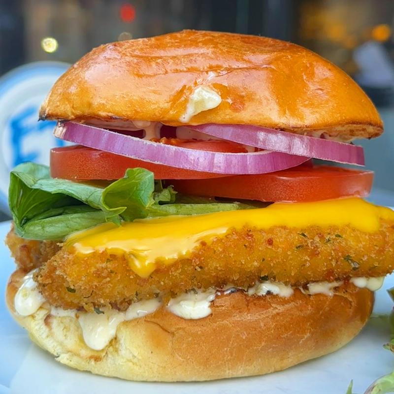 menu item 29 of 35, Beer Battered Cod Sandwich*