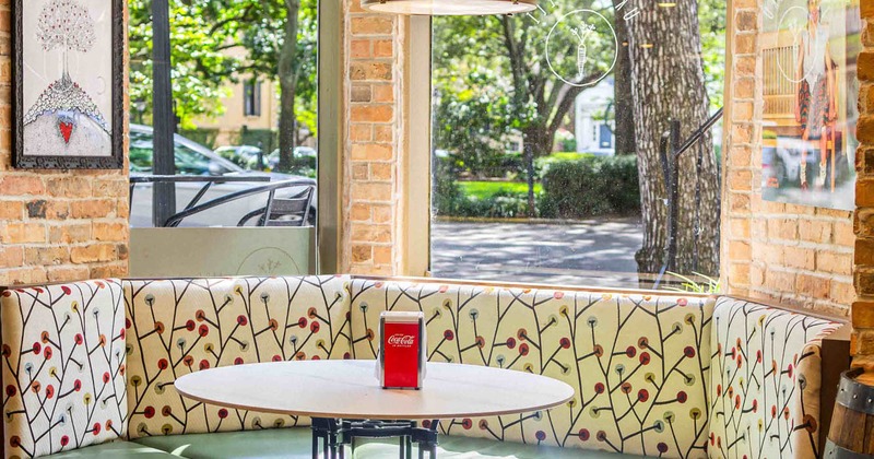 Interior seating space