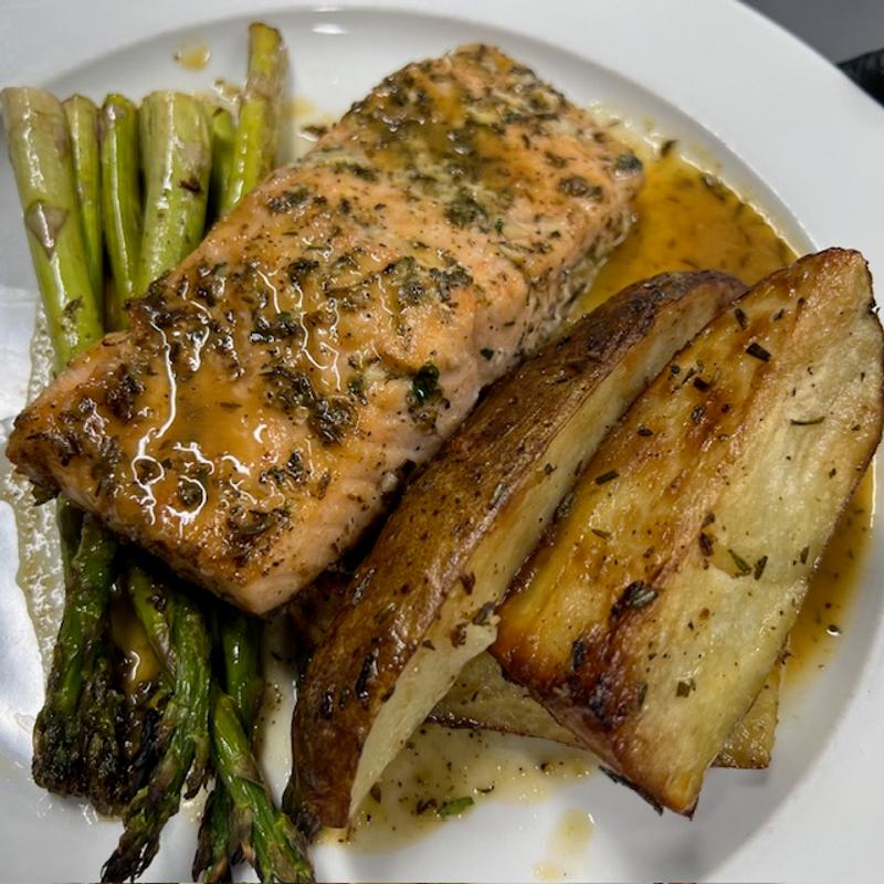 Salmon with Citrus Sauce photo