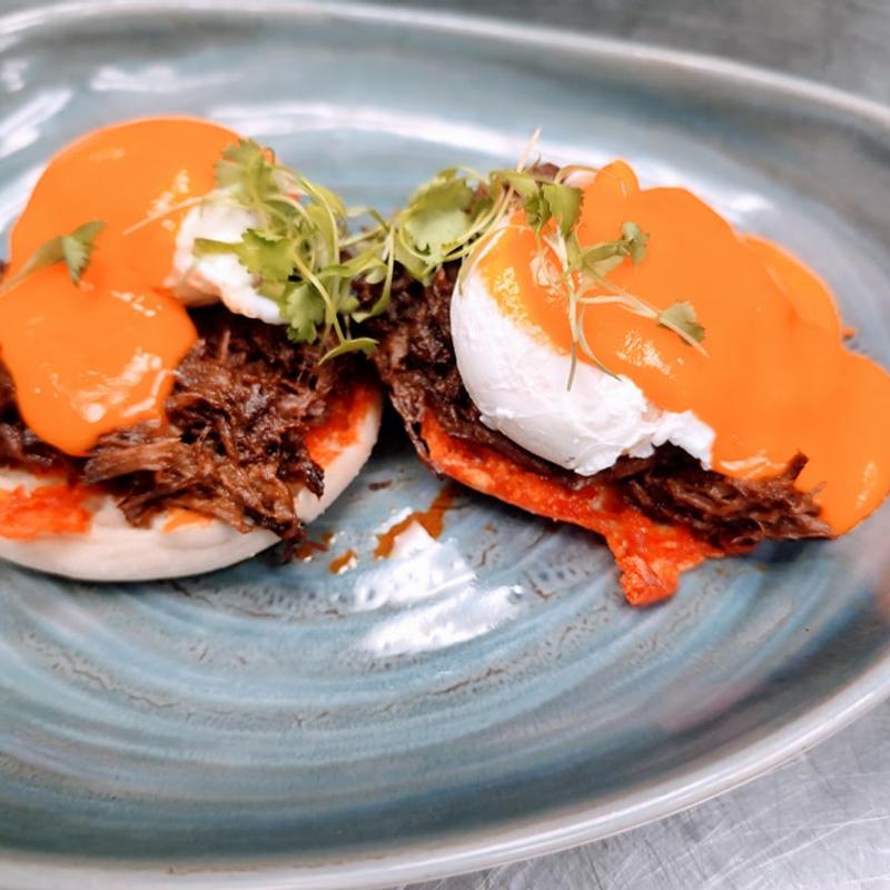 Beef Birria Benedict photo