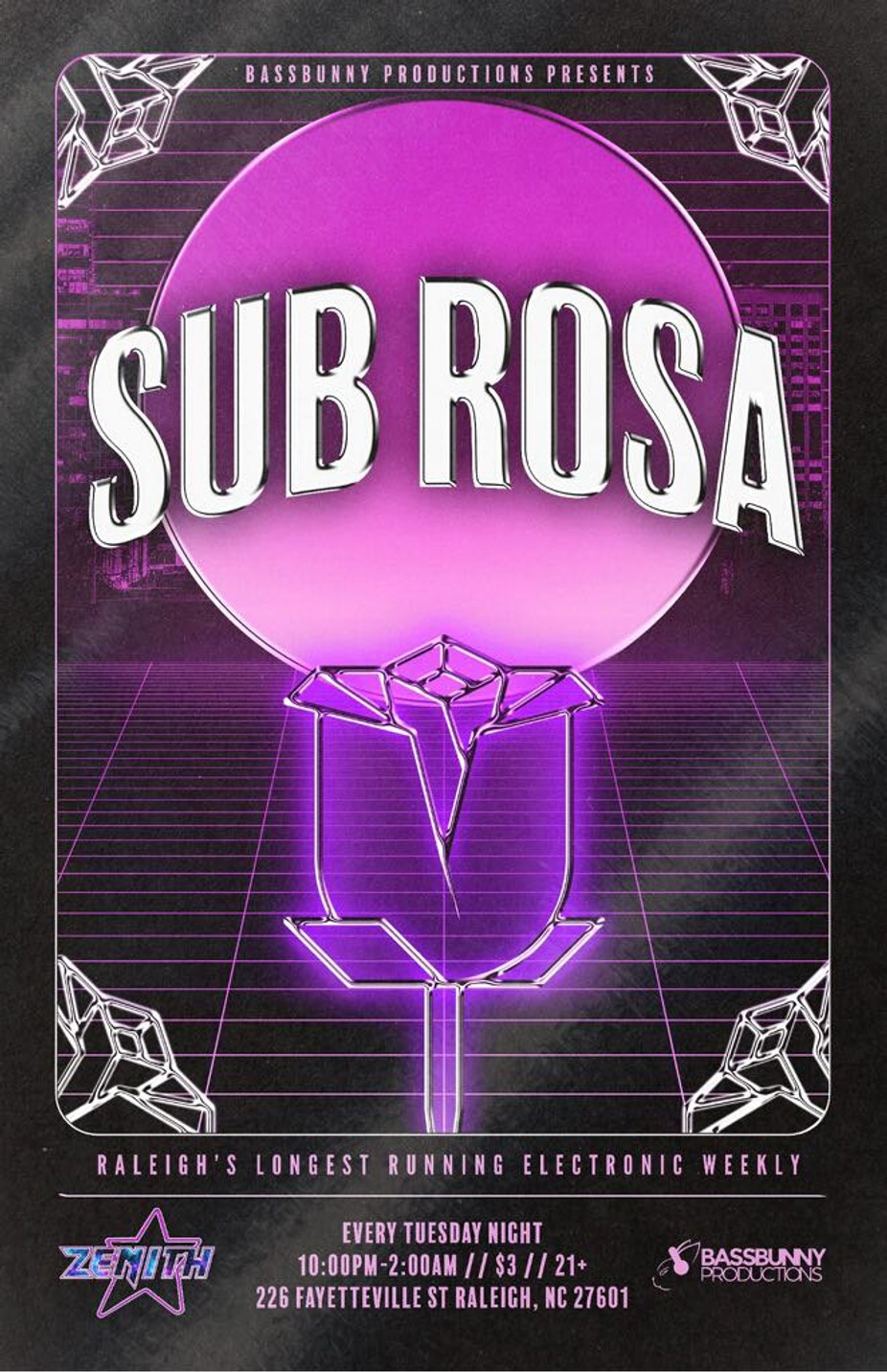 Zenith presents: Sub Rosa by Bassbunny Productions event photo