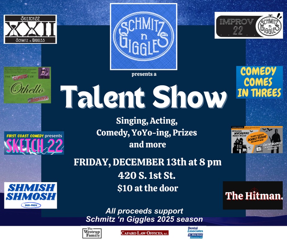 Talent Show: A Schmitz n' Giggles Fundraiser event photo