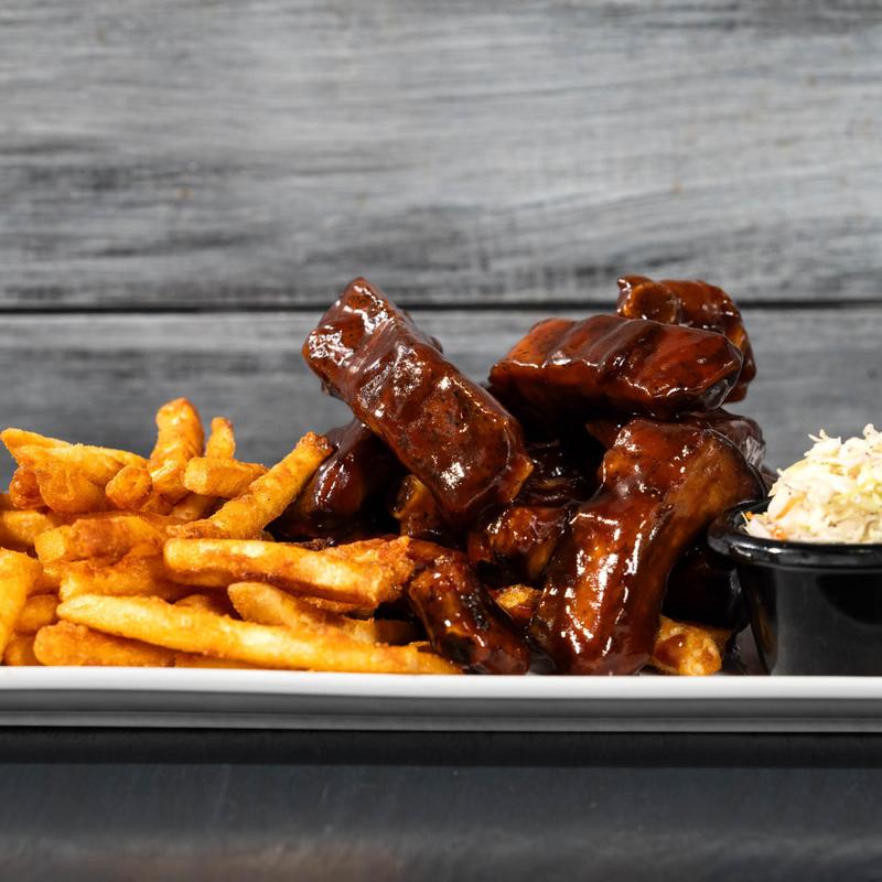 Smoked Barbecue Pork Ribs photo