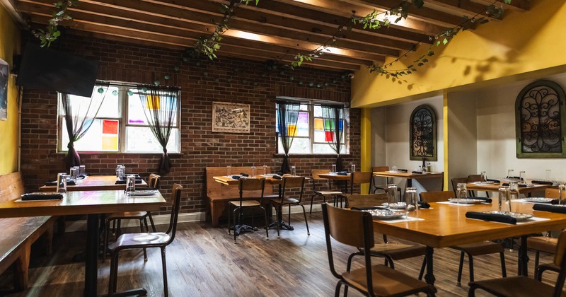 Interior, seating area