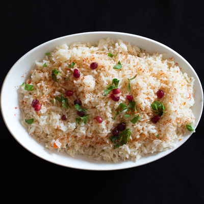 Spicy rice dish