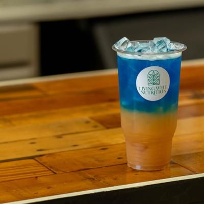 Warrior fuel tea, served in a cup.