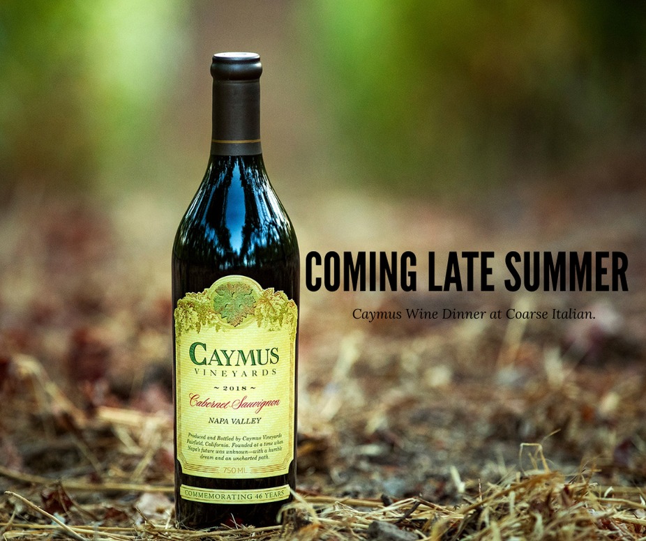 Caymus Wine Dinner event photo