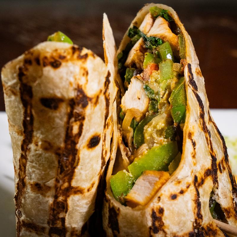 menu item 9 of 16, Burrito Fajita