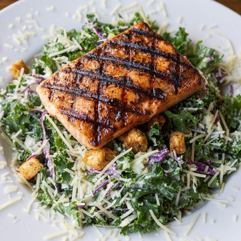 Baby Kale Salmon Caesar photo