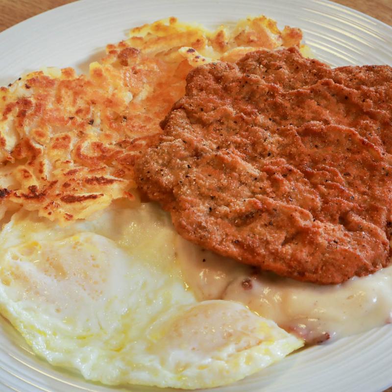 2 Eggs & Chicken Fried Steak photo