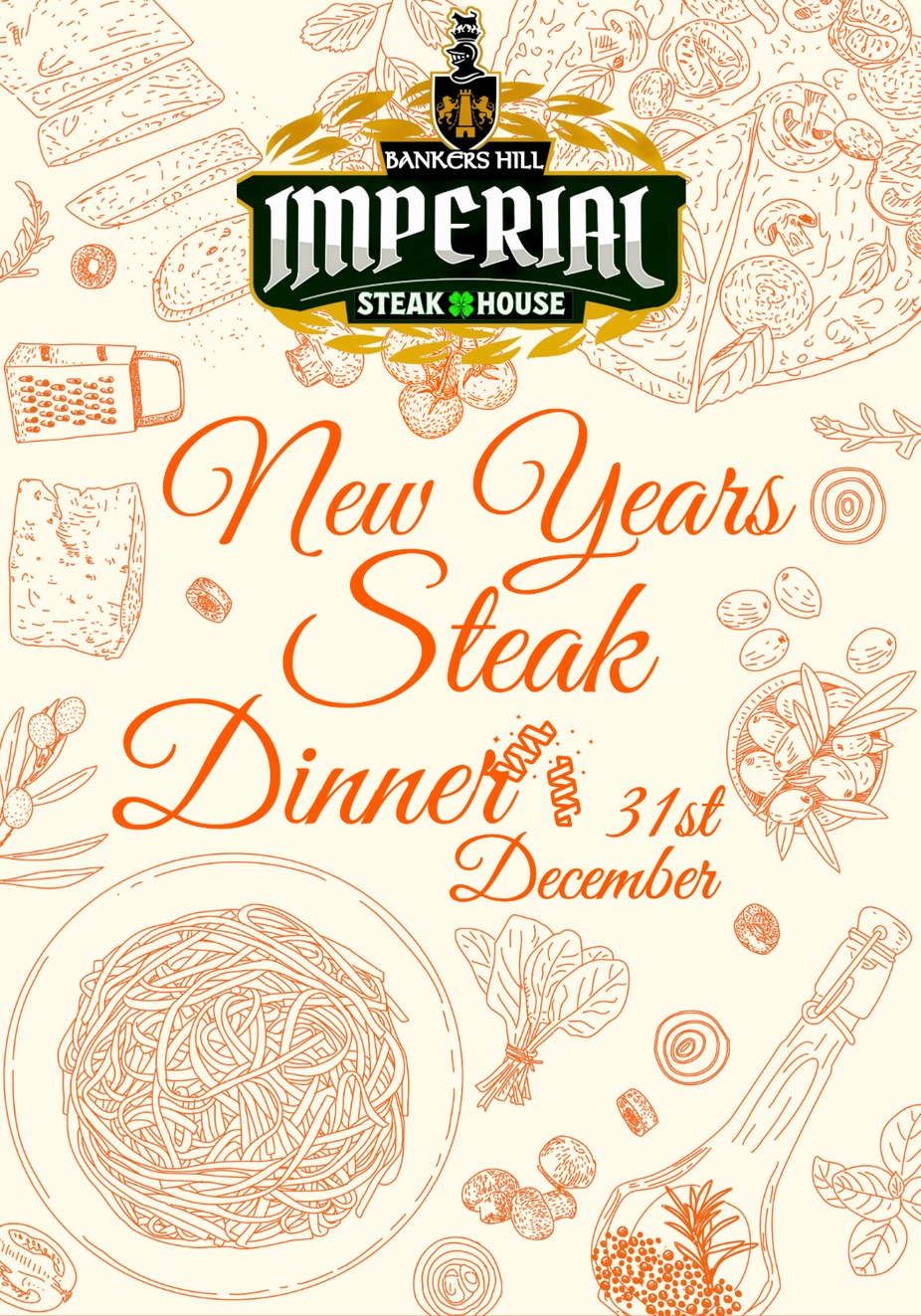 New Year's Steak Dinner event photo