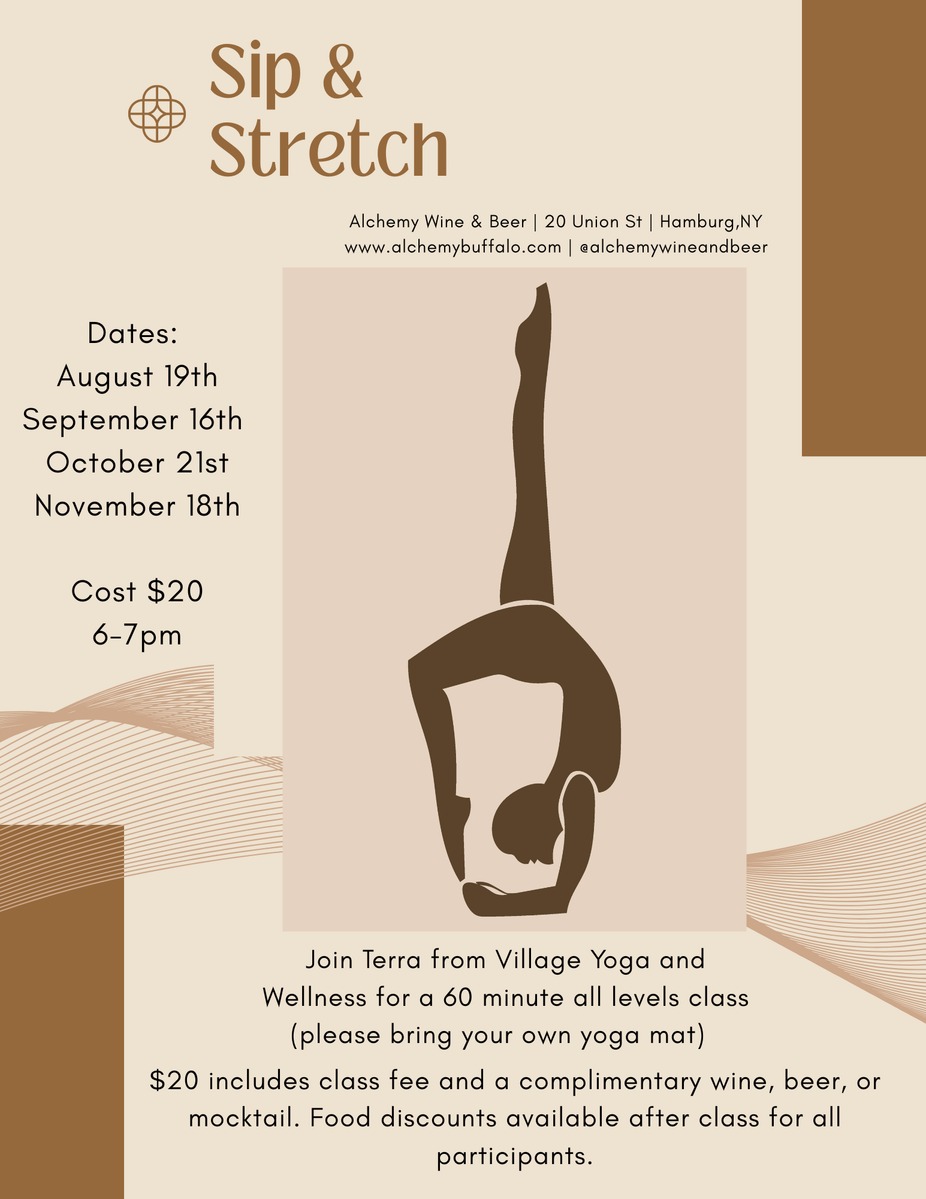 Sip n' Stretch event photo