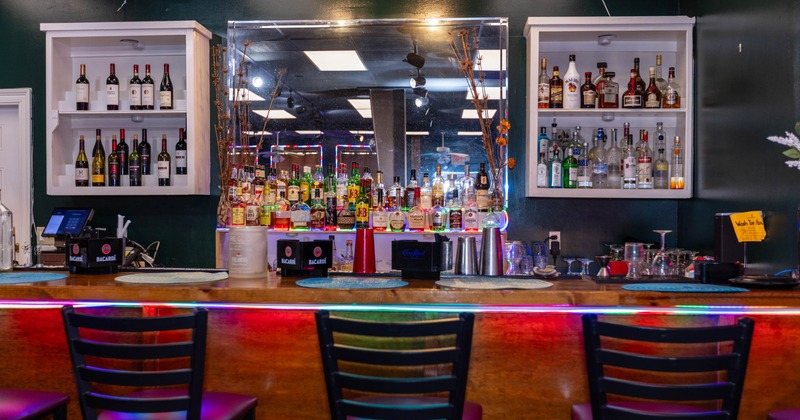 Interior, bar area