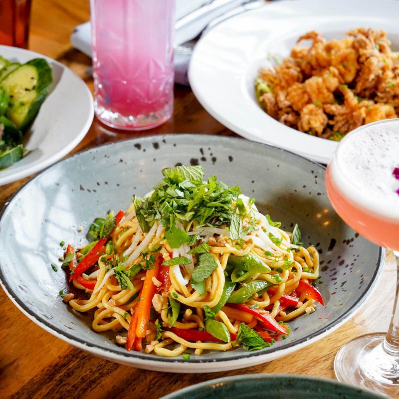 Chilled Sesame Noodle Salad photo
