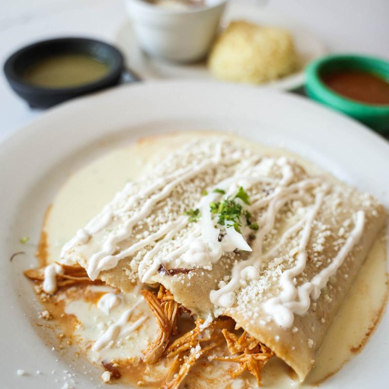 Enchiladas De Mole photo