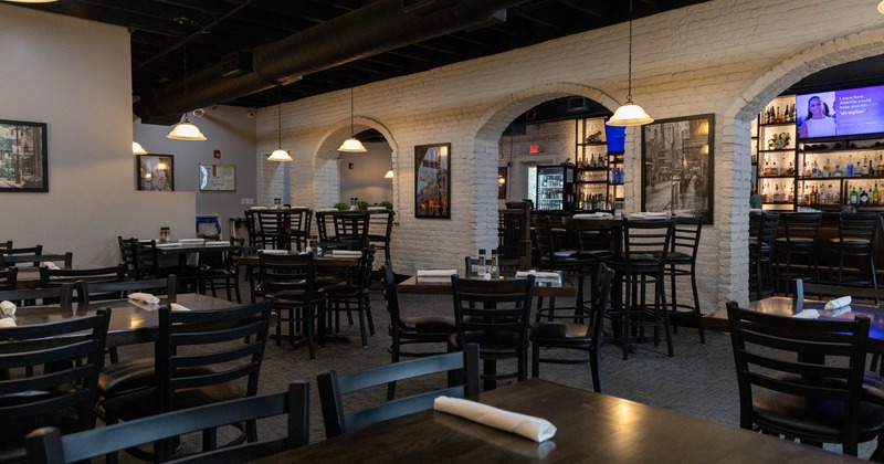 Interior, dining area