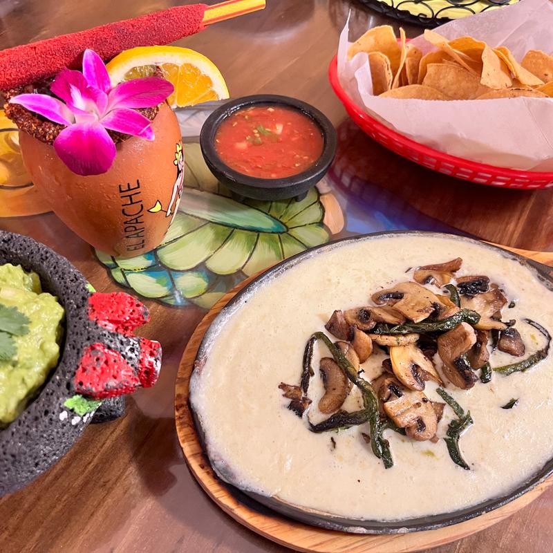 NEW! Poblano & Mushrooms Queso Fundido photo