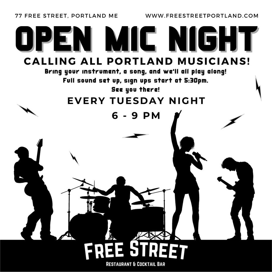Tuesday Night Open Mic event photo